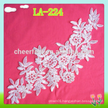 Wholesale Custom bridal embroidery flower applique